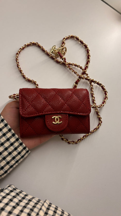 Mini sac Bordeaux