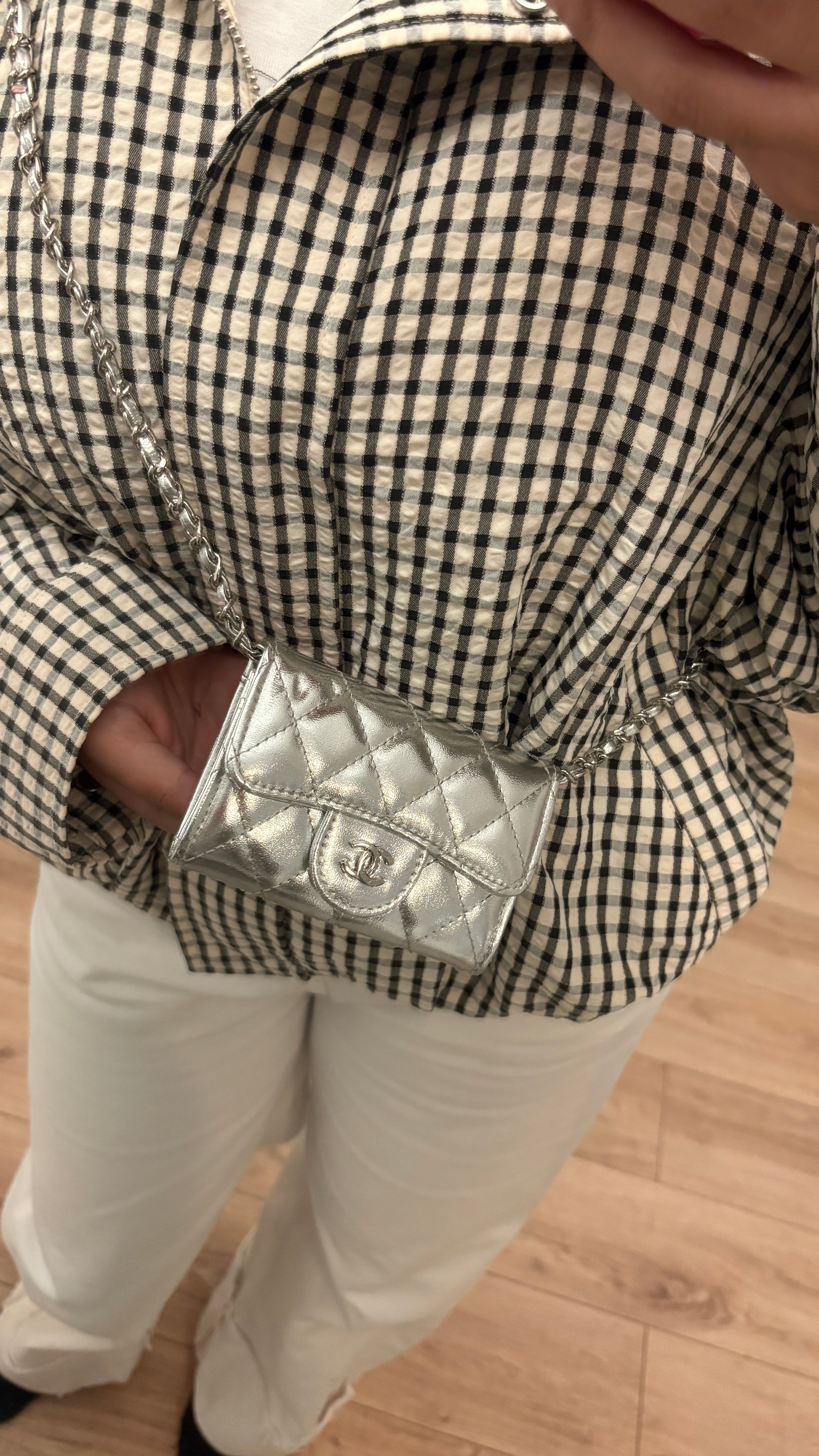 Mini sac silver