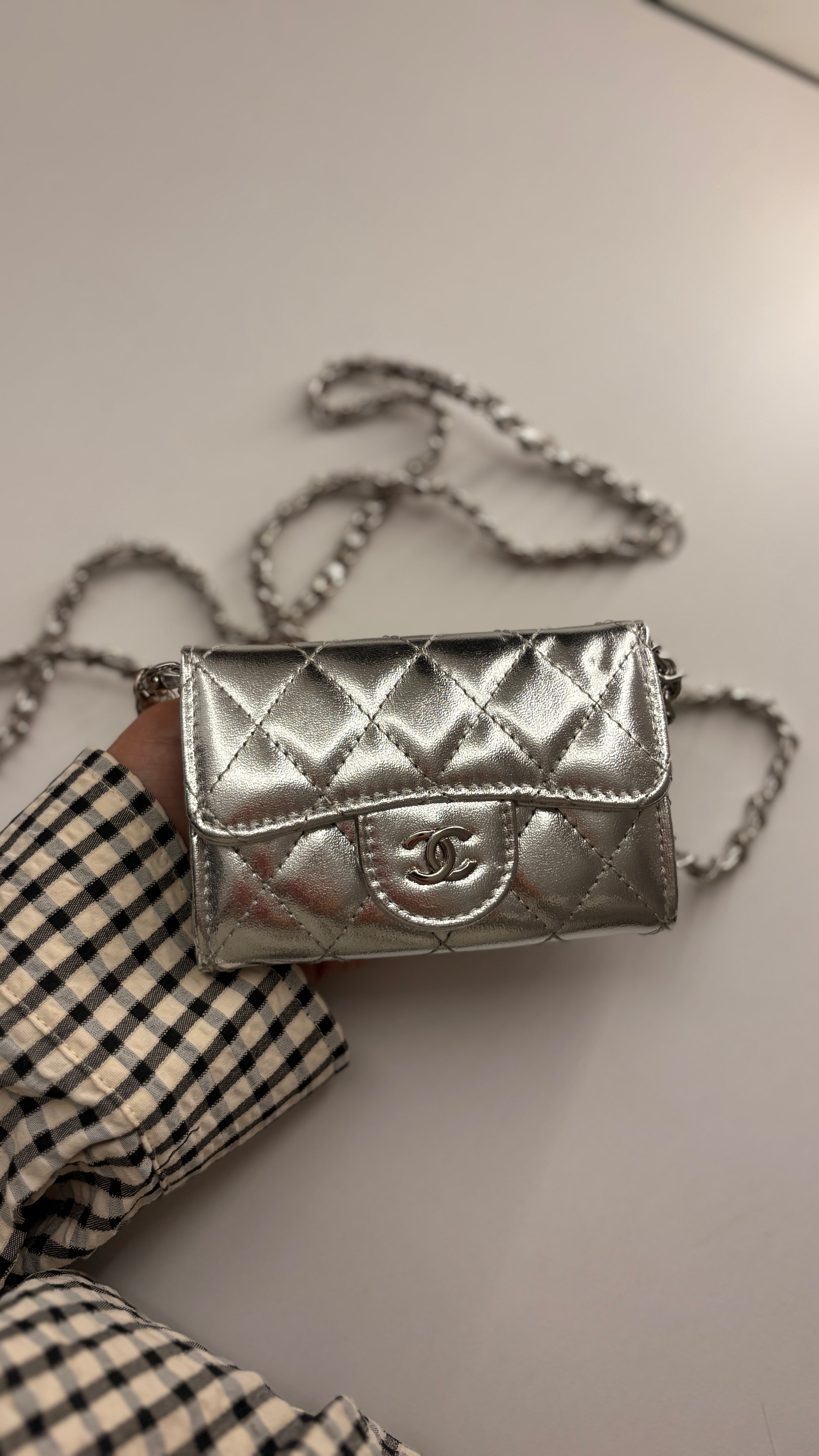 Mini sac silver