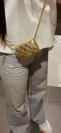 Mini sac doré